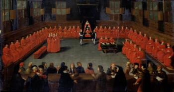 The Council of Malines (oil on canvas) | Obraz na stenu