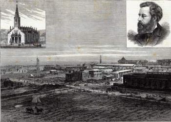 The new city of La Plata, Buenos Ayres, the capital of the Argentine Republic, from The Illustrated London News, 23rd August 1884 (engraving) | Obraz na stenu