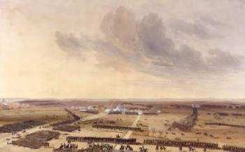The Battle of Montmirail on the 11th February 1814 (w/c on paper) | Obraz na stenu