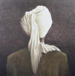 White turban, 2005 (acrylic on canvas) | Obraz na stenu