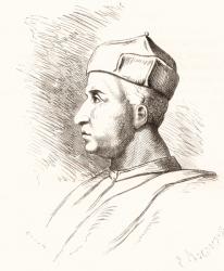 Luca Signorelli, c. 1445 1523. Italian Renaissance artist. From Histoire des Peintres, École Florentine, published 1876 (litho) | Obraz na stenu