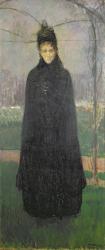 Virginia Oldoini (1837-99) Countess of Castiglione, Memory of 1893, 1914 (oil on canvas) | Obraz na stenu