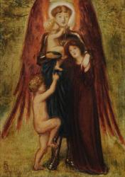 St Michael of Good Children, 1864 (w/c on paper) | Obraz na stenu