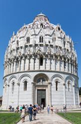 The Baptistery in Campo dei Miracoli, Pisa, Tuscany, Italy (photo) | Obraz na stenu