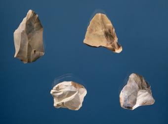 Four tools, 35000-10000 BC (stone) | Obraz na stenu