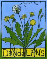 Dandelions, 2008, (oil on illustration board) | Obraz na stenu