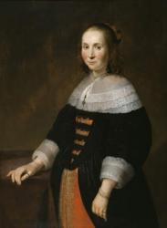 Portrait of a Wife, 1647 (oil on panel) | Obraz na stenu