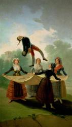 El Pelele (The Puppet) 1791-2 (oil on canvas) | Obraz na stenu