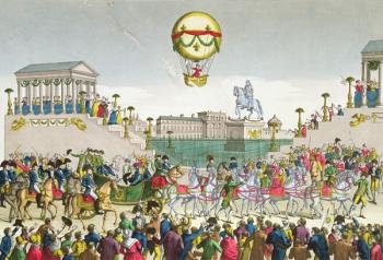 Entry into Paris of Louis XVIII (1755-1824) 4th May 1814 (coloured engraving) | Obraz na stenu