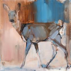 Doe a Deer, 2014, (oil on canvas) | Obraz na stenu