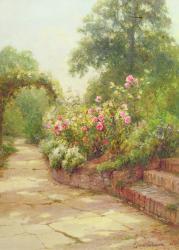 The Garden Steps | Obraz na stenu