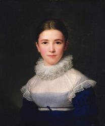 dortrait of Lina Groger, the foster daughter of the Artist, 1815 (oil on canvas) | Obraz na stenu