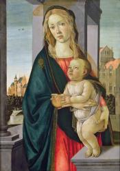 Virgin and Child (tempera on panel) | Obraz na stenu