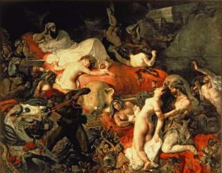 The Death of Sardanapalus, 1827 (oil on canvas) | Obraz na stenu