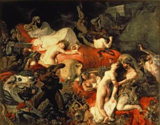 The Death of Sardanapalus, 1827 (oil on canvas) | Obraz na stenu