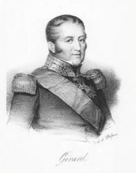 Étienne Maurice Gérard, Maréchal de France (engraving) | Obraz na stenu