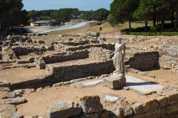 Empuries also known as Ampurias, Spain (photo) | Obraz na stenu
