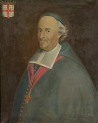 Monseigneur de Montmorency-Laval (1623-1708) Bishop of Canada (oil on canvas) | Obraz na stenu