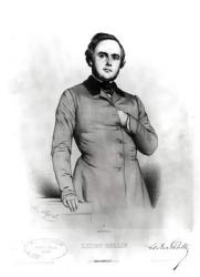 Portrait of Alexander Ledru-Rollin (1807-1874) (litho) (b/w photo) | Obraz na stenu