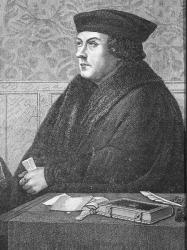 Thomas Cromwell, Earl of Essex (c.1485-1540) (engraving) | Obraz na stenu