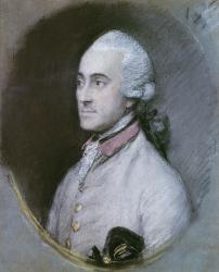 Portrait of George Pitt, 1st Baron Rivers (1721-1803) (w/c) | Obraz na stenu