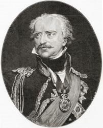 Gebhard Leberecht von Blücher, Fürst von Wahlstatt, 1742  1819. | Obraz na stenu