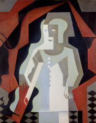 Pierrot, 1919 (oil on canvas) | Obraz na stenu