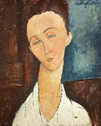 Portrait of Lunia Czechowska, 1918 (oil on canvas) | Obraz na stenu