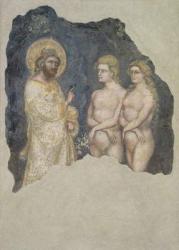 Adam and Eve Blessed by God, c.1357 (fresco) | Obraz na stenu