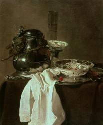 Pewter, China and Glass, 1649 (oil on canvas) | Obraz na stenu