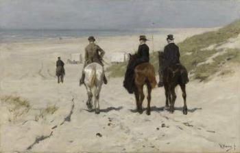 Morning Ride along the Beach, 1876 (oil on canvas) | Obraz na stenu