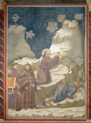 The Miracle of the Spring, 1297-99 (fresco) | Obraz na stenu
