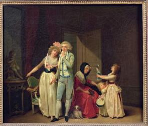 Those who Inspire Love Extinguish it, or The Philosopher, 1790 (oil on canvas) | Obraz na stenu