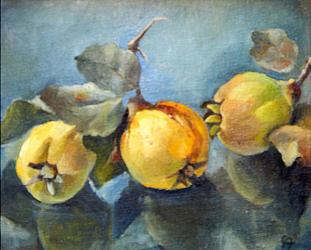 Quinces, 2011, (oil on canvas) | Obraz na stenu