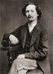 Algernon Charles Swinburne, 1837 -1909. English poet, playwright, novelist, and critic. After a contemporary photograph. | Obraz na stenu