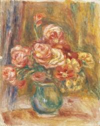 Vase of Roses, 1890-1900 (oil on canvas) | Obraz na stenu