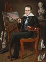The Young Artist, c.1838-39 (oil on canvas) | Obraz na stenu