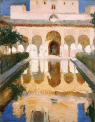 Hall of the Embassadors, Alhambra, Granada, 1909 (oil on canvas) | Obraz na stenu