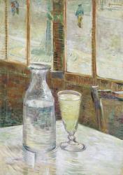 Cafe Table with Absinthe, 1887 (oil on canvas) | Obraz na stenu