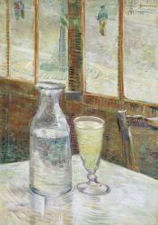 Cafe Table with Absinthe, 1887 (oil on canvas) | Obraz na stenu