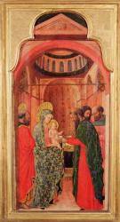 The Circumcision, from an altarpiece depicting scenes from the life of the Virgin, c.1445 (oil on panel) | Obraz na stenu