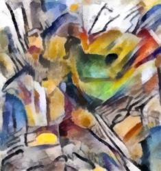 Grassland,2016,(mixed media) | Obraz na stenu