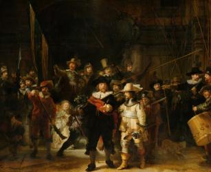 The Nightwatch, 1642 (oil on canvas) | Obraz na stenu