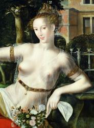 Detail of Flora, 1559 (oil on panel) (see also 149205) | Obraz na stenu