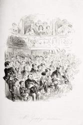 Mr. Guppy's desolation, illustration from 'Bleak House' by Charles Dickens (1812-70) published 1853 (litho) | Obraz na stenu