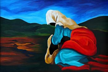 Defilee la folle, 2008 (acrylic on masonite) | Obraz na stenu