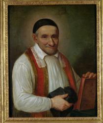 St. Vincent de Paul (1581-1660) 1649 (oil on canvas) | Obraz na stenu