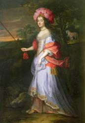 A Lady in Masquerade Costume, c.1679 | Obraz na stenu