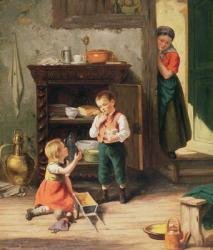 Children playing | Obraz na stenu
