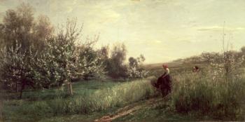 Spring, 1857 (oil on canvas) | Obraz na stenu